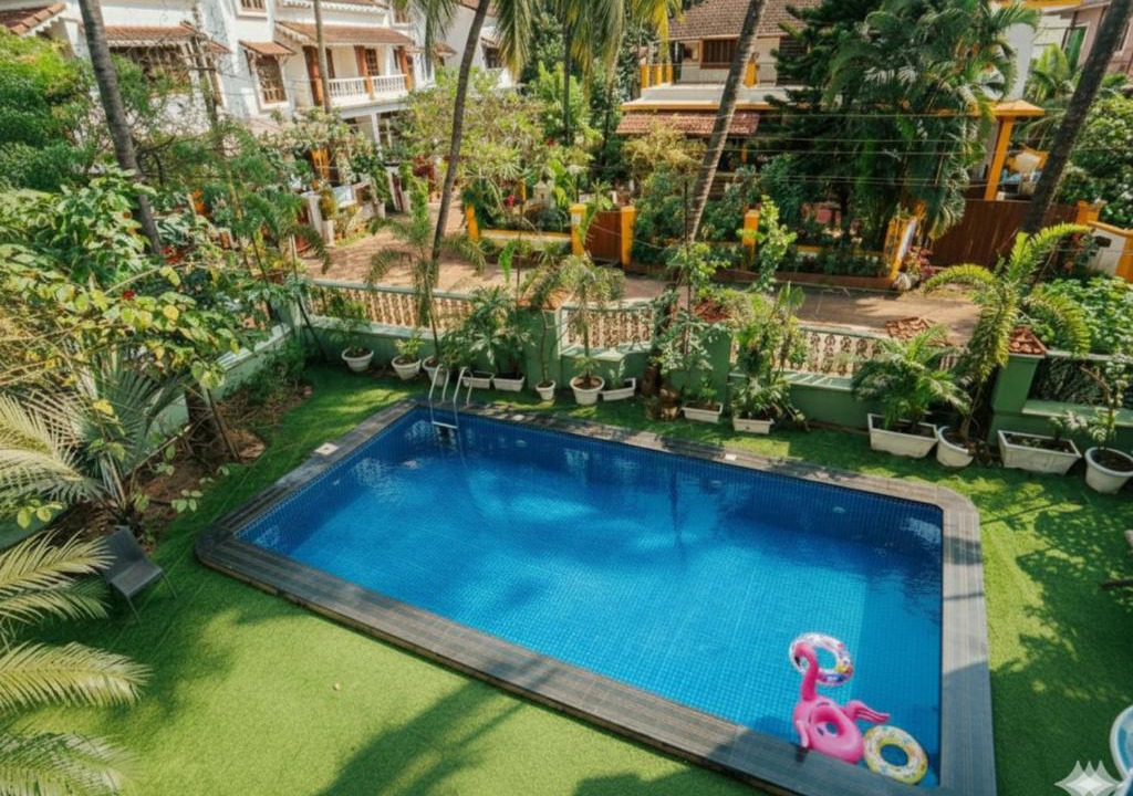 Nagoa Villa | 3BHK Villa with Pvt Pool Near Calangute Beach