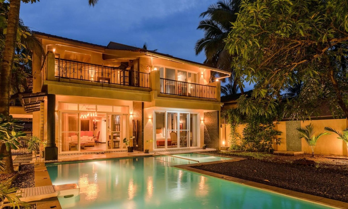 Ashvem Villa | 4BR w Pool in Morjim - Villa Corsa by Hireavilla