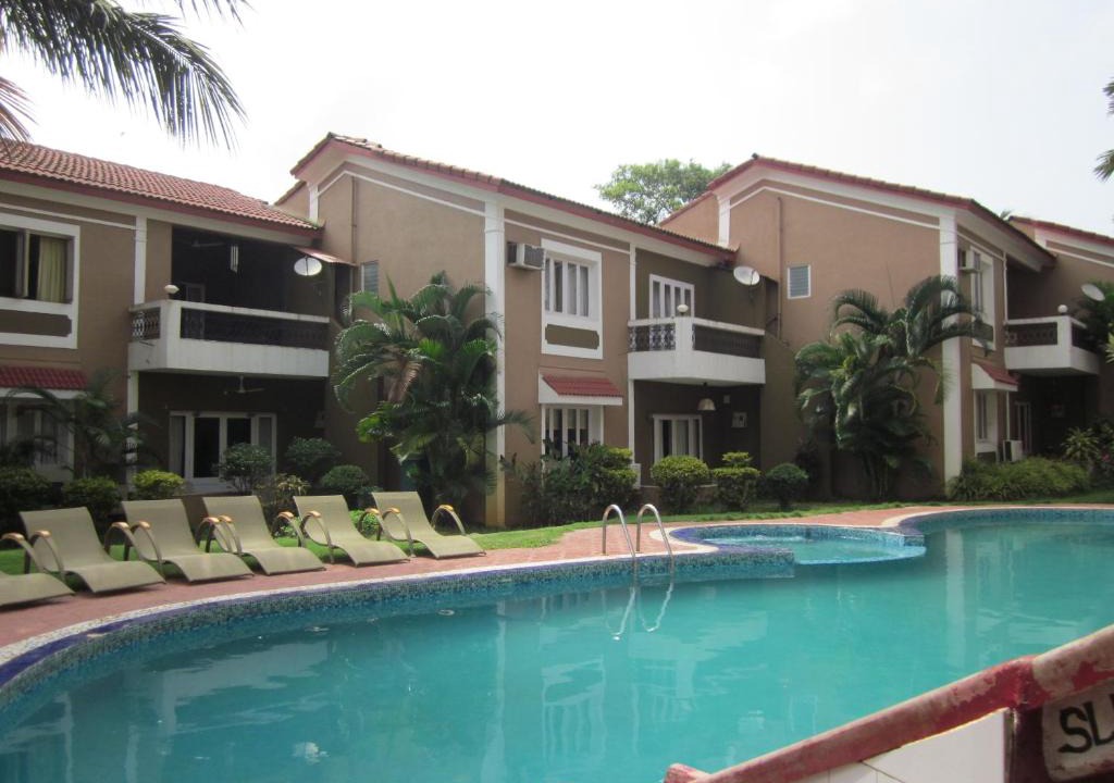 Sainagar Apartment | AF-6 Candolim with shared pool