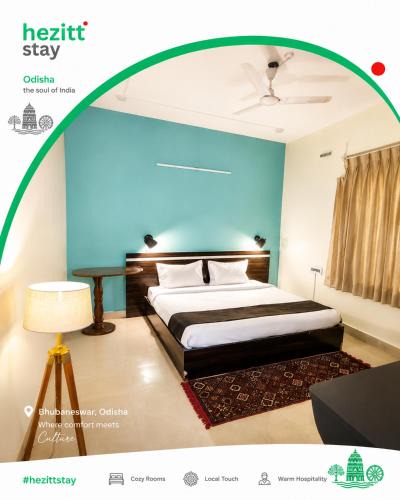 Bhubaneshwar House | AIIMS Nagar Homestay by Hezitt Stay