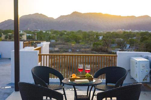 Bedla Villa | Alaya Stays Parvam Retreat 2-BHK Villa With Private Pool, Garden, Terrace & Aravali Hill Views