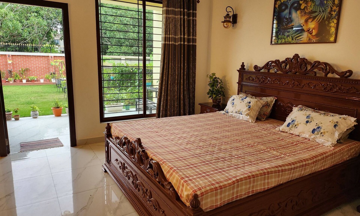 Vedic Village Villa | Aqua villa with a rooftop pool and garden