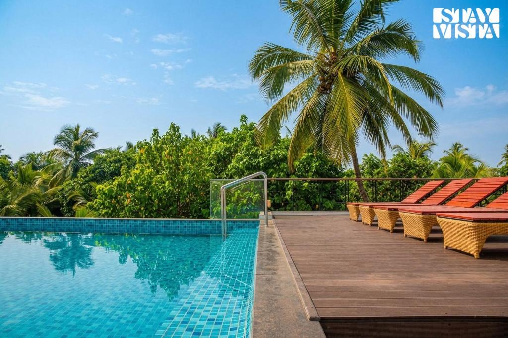 Morjim Villa | Ashore By Vista - Morjim by StayVista - 6BHK Beach-View Villa with Infinity Pool