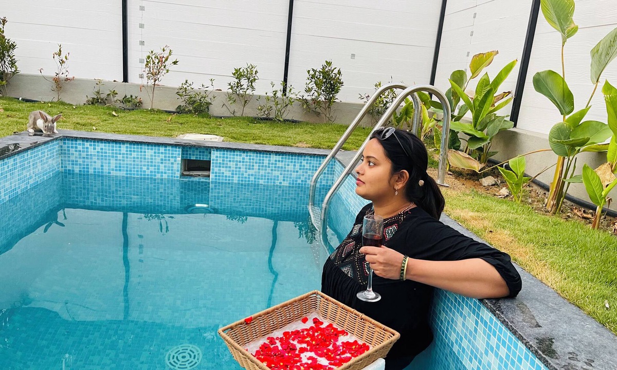 Ramanagara Hotel | Aura Farms - Private Pool Cottages