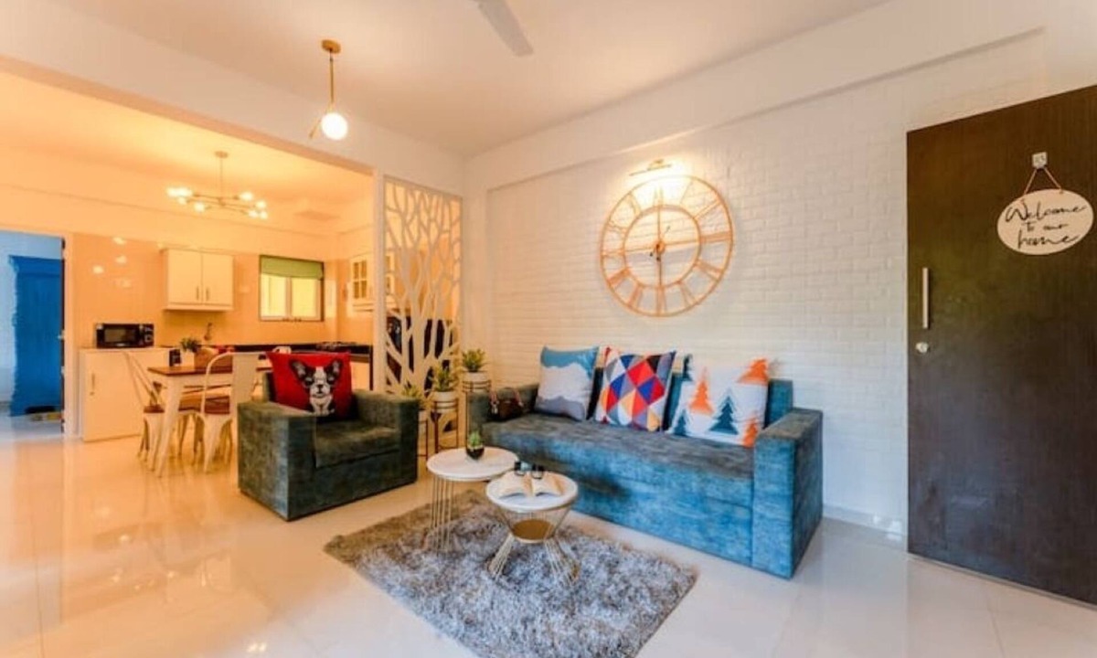 Anjuna Apartment | BlueLagoon by Alpha Stays, 2bhk in Anjuna/vagator