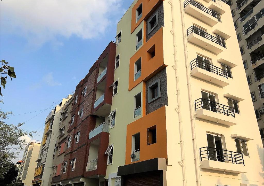 Sector 2 Apartment | BluO 1BHK HSR Layout - Balcony, Terrace Garden