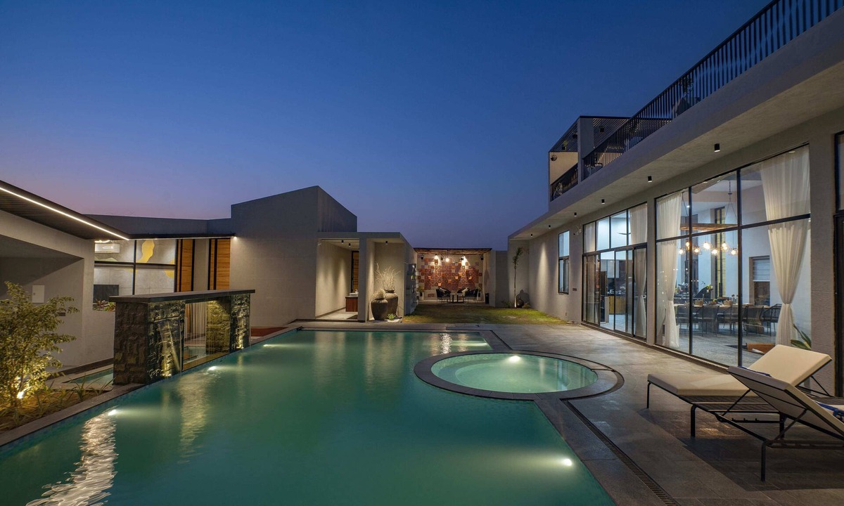 Barli Villa | Casa Concreto: Luxury Concrete Villa-Heated Pool -Jodhpur-Rajasthan