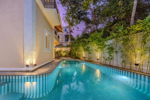 Mapusa Villa | Casa Zyra by ELIVAAS 4-BHK Pet-friendly villa with Private Pool and Lift Close to Assagao