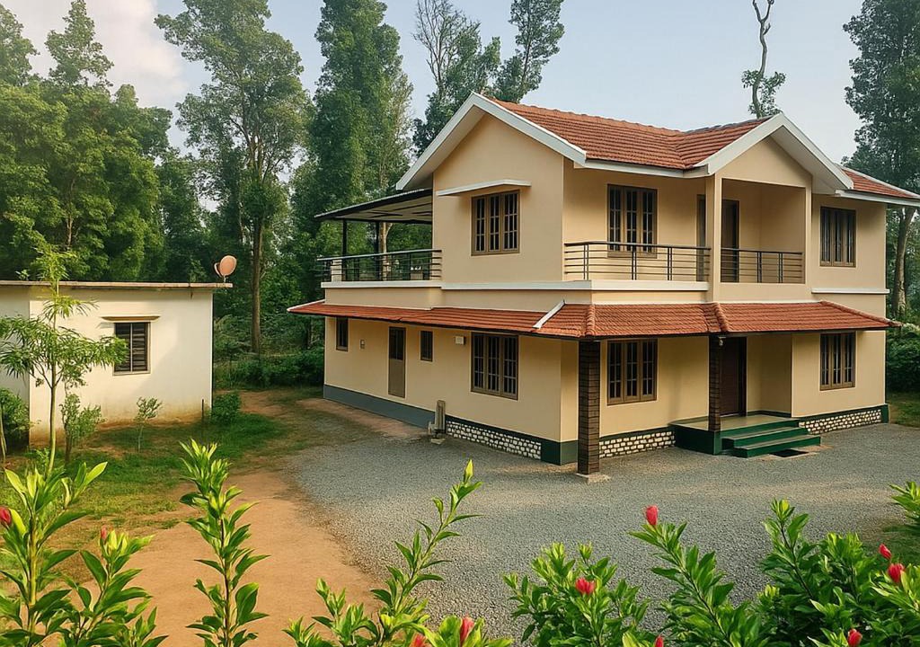 Kaimane House | Coffee View Holiday Homes Near Nagarahole, Thirunelly