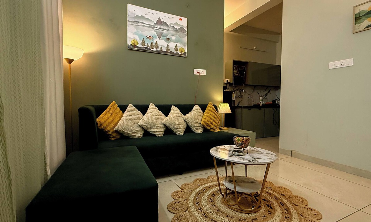 Indore Apartment | Cozy 1-bedroom apartment in charming Indore with AC
