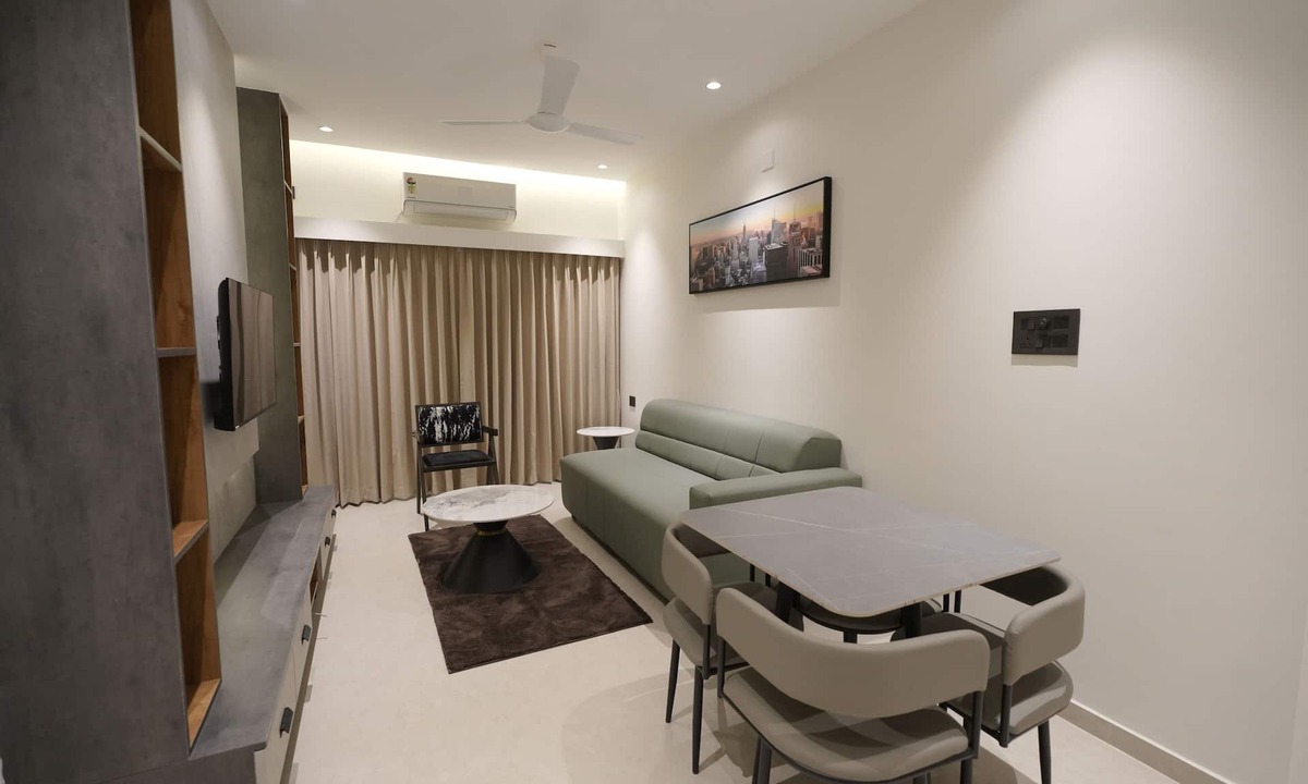 Mangalore Apartment | Cozy 2-bedroom apartment in pleasant Mangaluru with AC