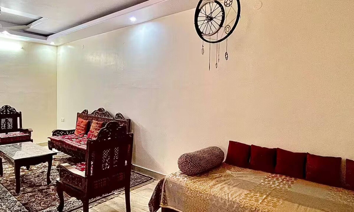 Tonk Road Apartment | Cozy 2-bedroom apartment in enjoyable Jaipur with fitness room, WiFi