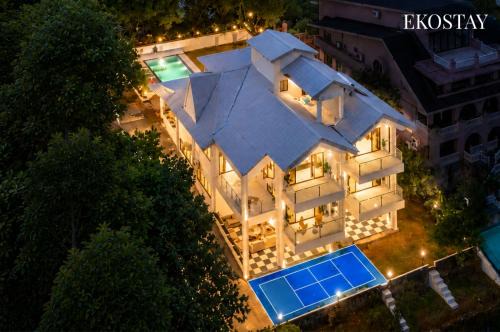Kune Village Villa | EKOSTAY - Lux -Casa Bella with Peddle Court & Sunset Balcony View