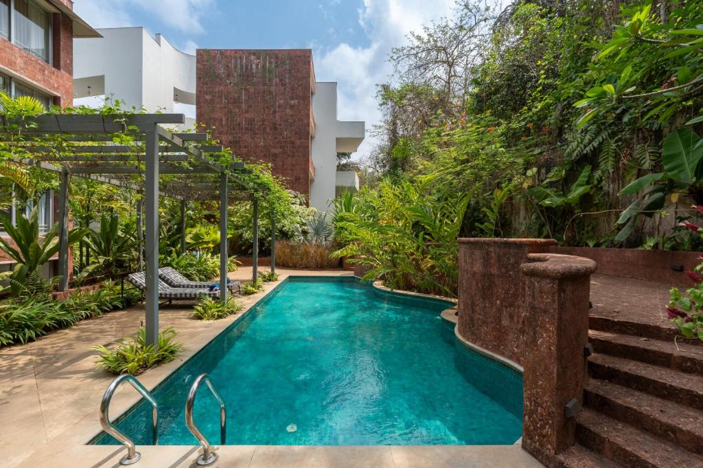 Reis Magos Apartment | El Rosario by The Blue Kite - 2BHK Apartments-Near Candolim-Common pool-Wifi-24 hour Security & 5 mins Drive to Casino