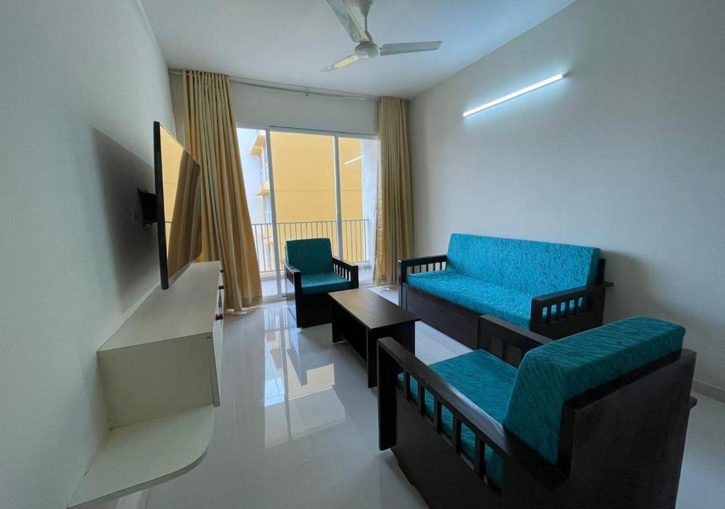 Chicalim Apartment | Elegant 2BHK apartment at Rio De Goa-T12 604