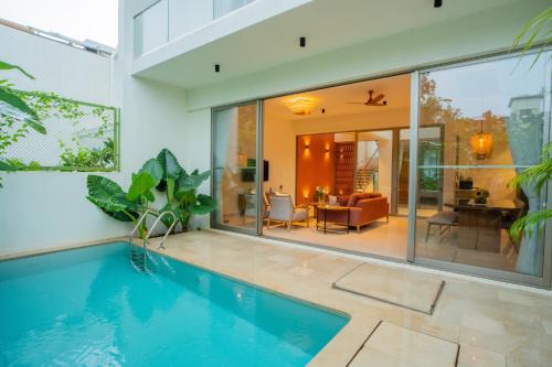 Chapora Villa | ELIVAAS 3 BHK with Pvt outdoor Pool - Mirai Gemini