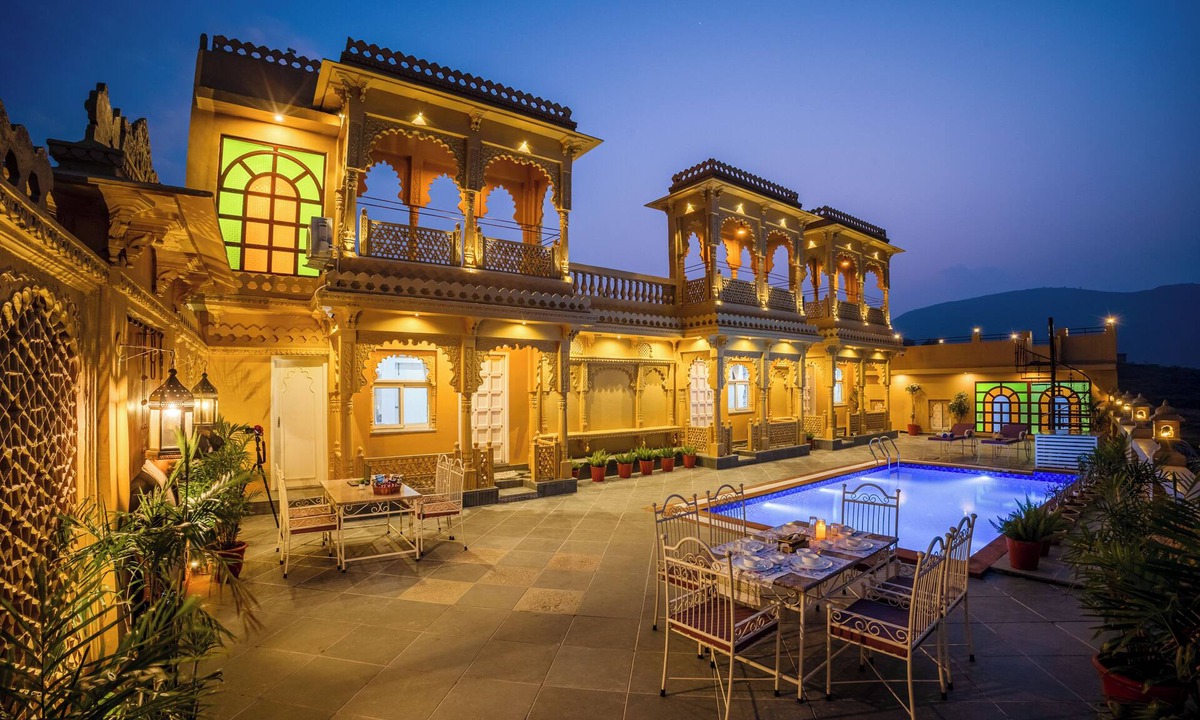 Gogunda Villa | ELIVAAS Amber Royale 3 BHK with Pvt Pool