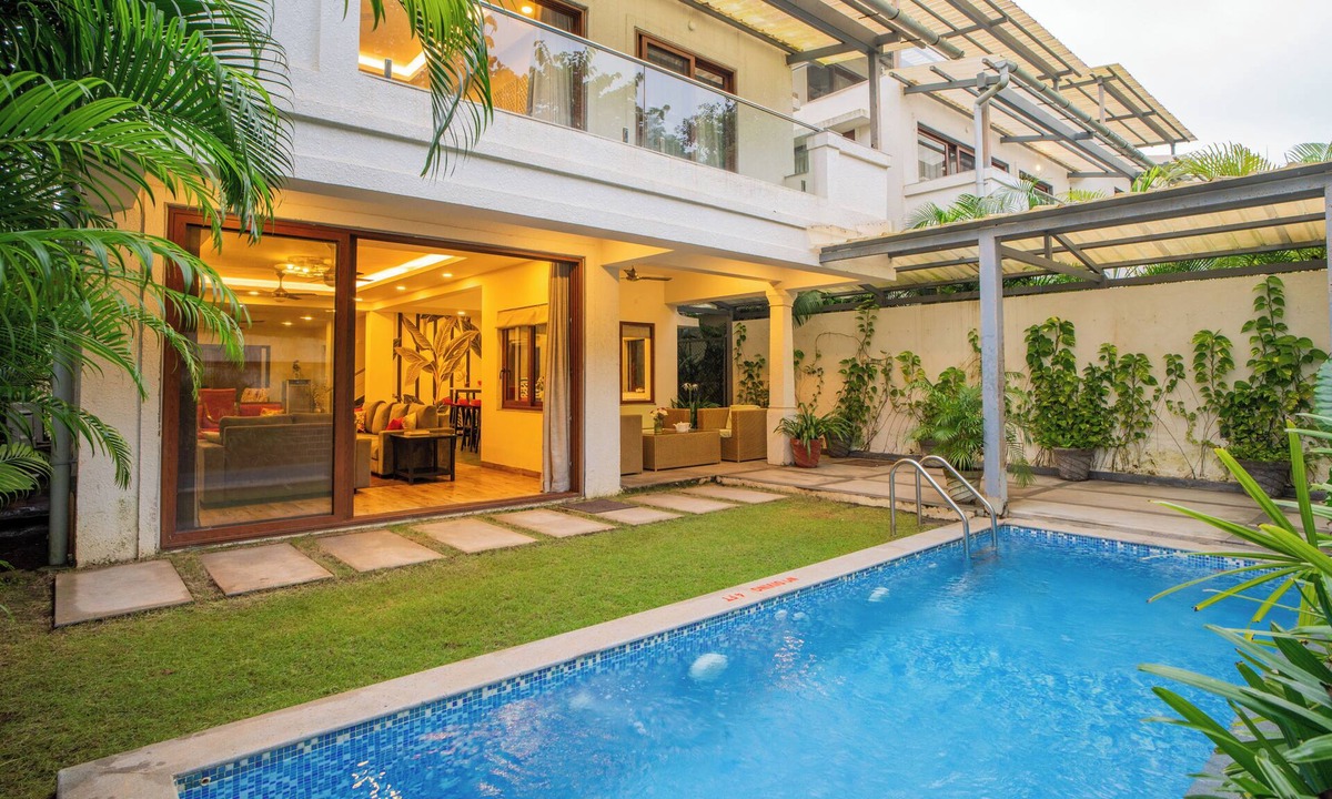 Siolim Villa | ELIVAAS Anasa 4 BHK With Pvt Pool