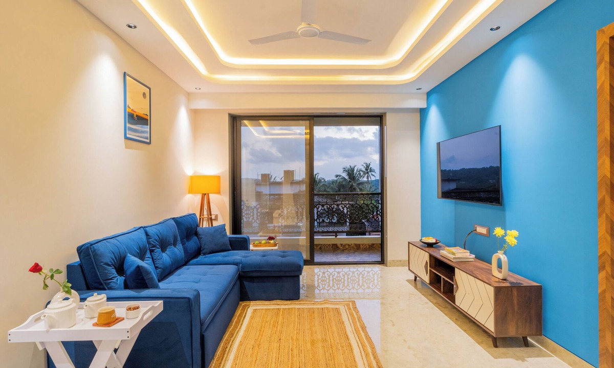 Saipem Apartment | ELIVAAS Kamerios Brisa 1BHK with Jacuzzi
