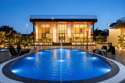 Gurugram Villa | ELIVAAS privé ASK Farms Pet-friendly Bespoke Villa with Private Pool, Cinema Room & Alfresco Pizza Station