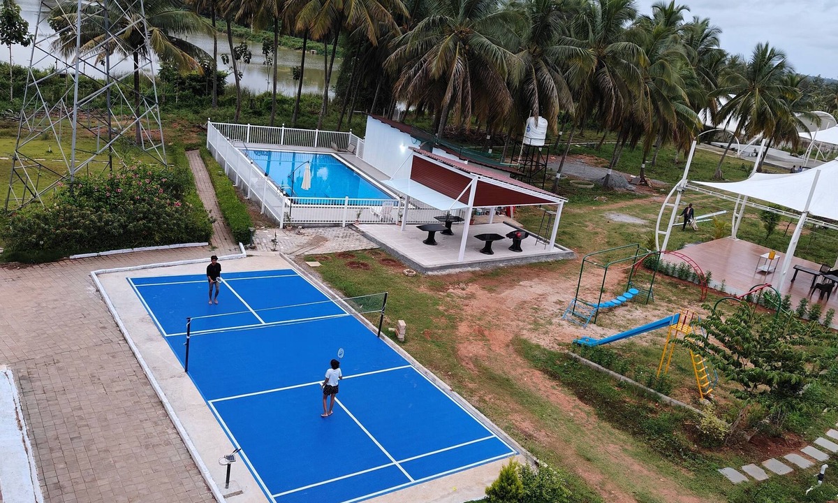 Hunsur Resort | Encanto Farmstay Resort - A Spacious 6-bedroom resort in tranquil Mysuru with AC