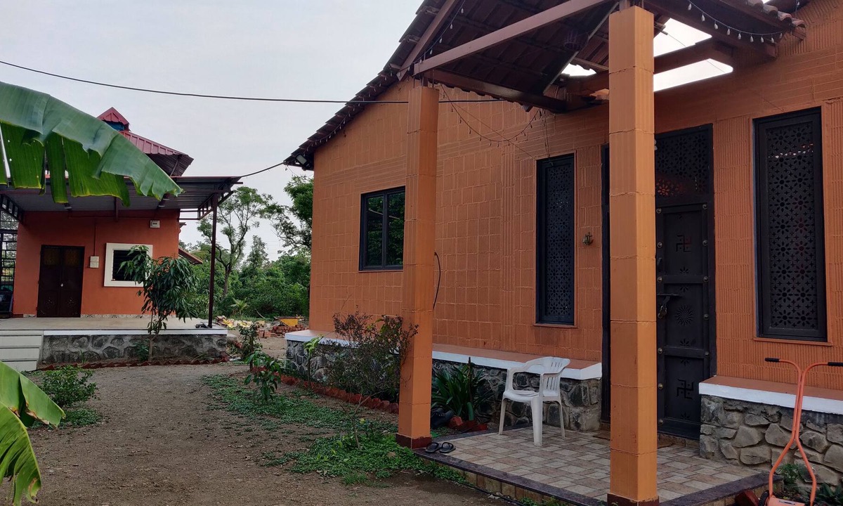 Satara Other | European Clay Materials Farmhouse at the center of Satara tourism destinations
