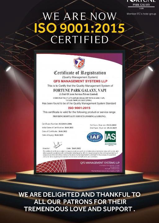 GIDC Hotel | Fortune Park Galaxy, Vapi - Member ITC Hotels' Group