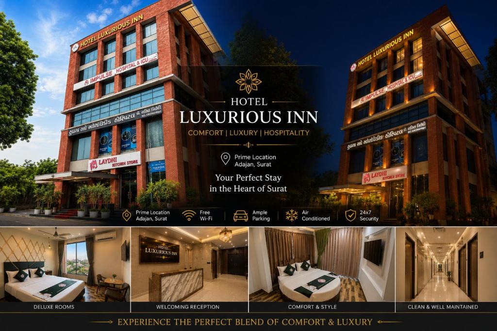 Adajan Hotel | Hotel Luxurious Inn