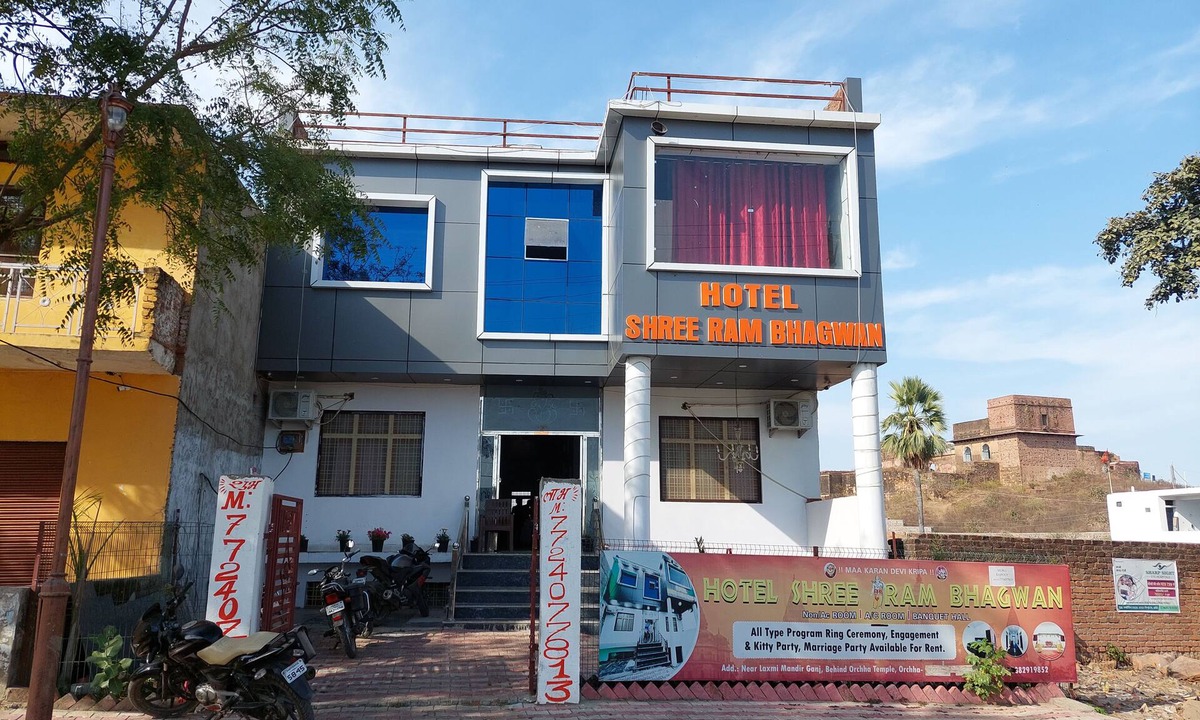 Orchha Hotel | Hotel Shree Ram Bhagwan Orchha with WiFi, AC. Book your stay now