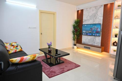 Devanahalli Apartment | Ivory Serene By LuxeHomes Luxury 1BHK AC Near Airport Balcony Parking