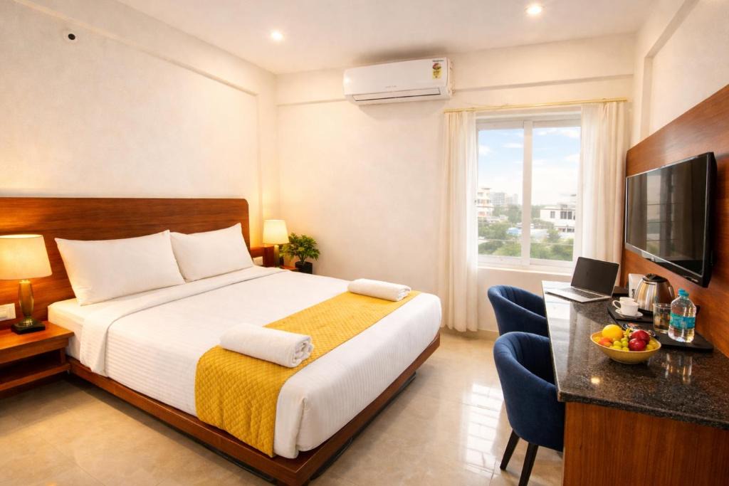 Chikkajala Hotel | Keerthis Elite near Kempegowda international airport hotel