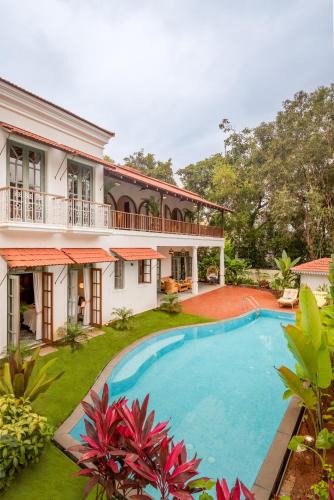 Assagao Villa | La Dona by The Blue Kite - 4BHK Private Pool Villa in Assagao with Garden, Balcony, Caretaker & Spacious Living Area