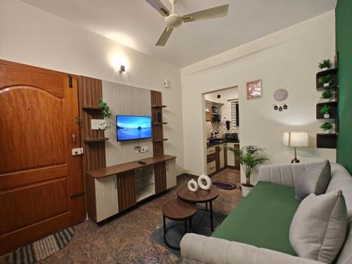 Sector 2 Apartment | Livigo Stays 1BHK in HSR