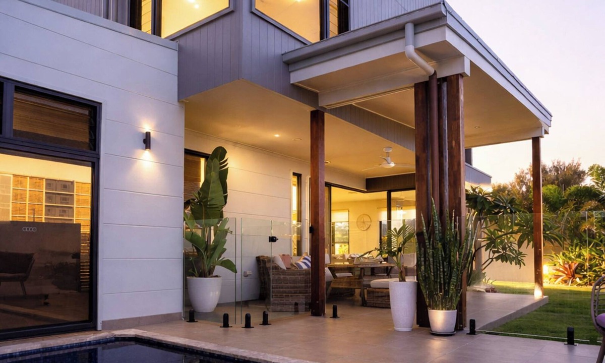 Pelican Waters House | Marina-Side Living Close to Cafés Parks and Saltwater Pool