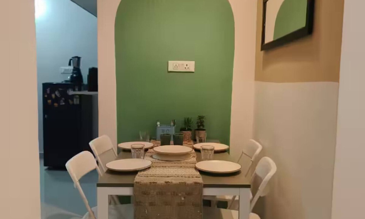 Ulsoor Apartment | Miro|HSR |AC |300 Mbps Wi-Fi| 10 min-Koramangala