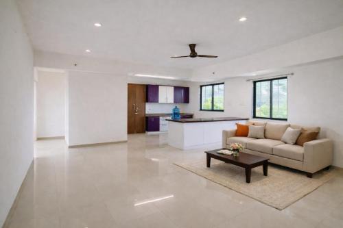 Tirupati Apartment | New Spacious 2BHK apartments in Tirupati Near Railway Station with fully equipped kitchen, AC bedrooms, Washing Machine, 24 hours water, caretaker service, and ample space for car parking & ideal for families and pilgrims