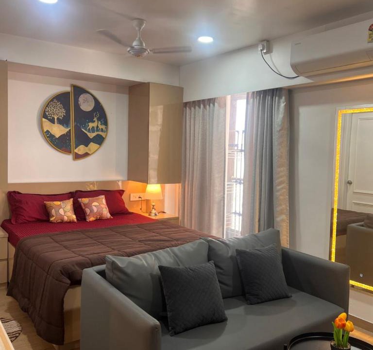 Viman Nagar Apartment | Nirvana Stays 2 , Just 1km away from Pune Airport
