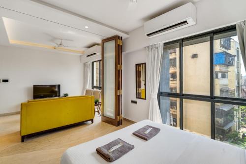 Kurla Apartment | OV Premium Apartments near BKC by SquareOne Stays
