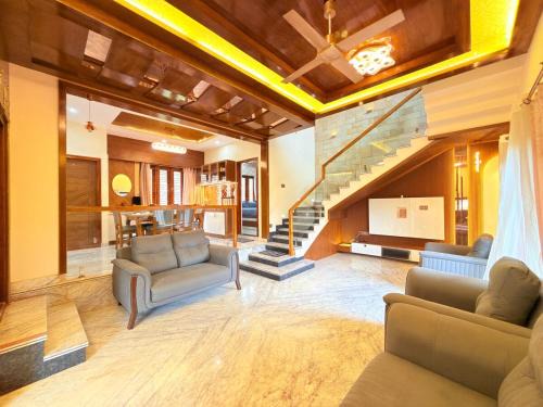 Narasapura House | Palm Breeze 4BHK Spacez Modern Villa