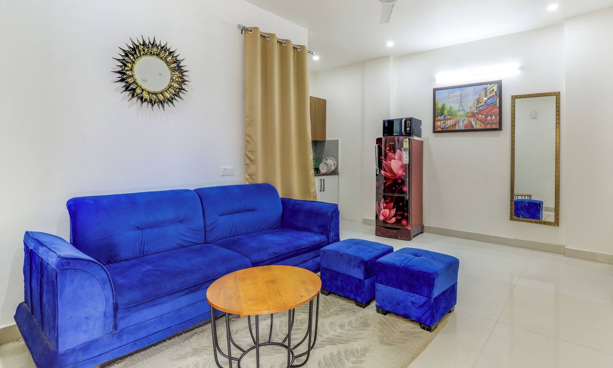 South West Apartment | Peacefulhuts 1BHK near IGI International Airport Delhi