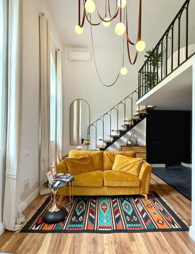 Baia Mare Apartment | Romantic Loft with Private Garden near Central Park