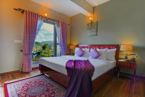 Majkhali Villa | SaffronStays Edelweiss Bluebell House - 3BR English home with Himalayan peak views, bonfire & reading nook