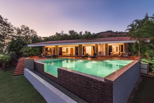 Kadadhe Villa | SaffronStays Shambhala Lakeside - 3BHK Villa with Infinity Pool, Lakeview Deck & Alfresco Dining