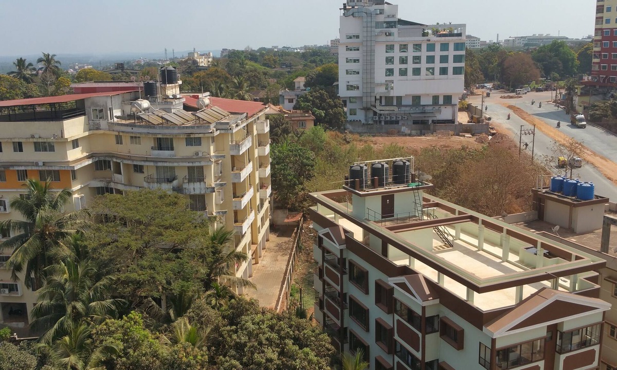 Udupi Apartment | Situated in a Setting of Panoramic and clear over view of the Sun Rise.