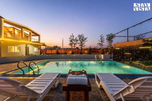 Medha Villa | StayVista at Golden Petal with BBQ & Bonfire