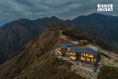Sirala Villa | StayVista at Mana with Pool, Mountain View
