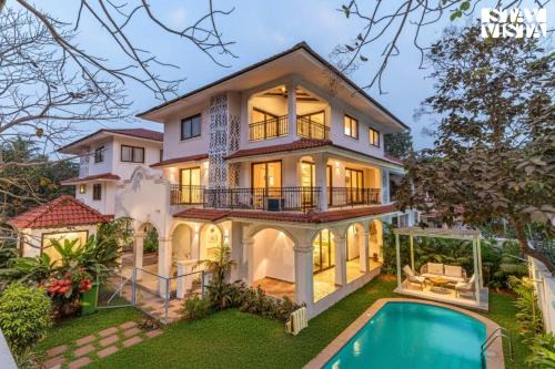 Pilerne Villa | StayVista at Mirabelle - Pool & BBQ