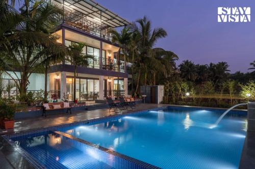 Anjanvel Villa | StayVista at Ocean Breeze with Bonfire & Pool