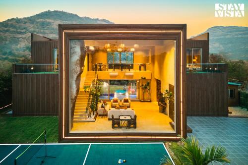 Sangavi Villa | StayVista at The Grotto with Pool & Jacuzzi