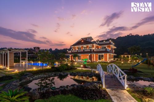 Roha Villa | StayVista at The Red Creek with BBQ and Bonfire